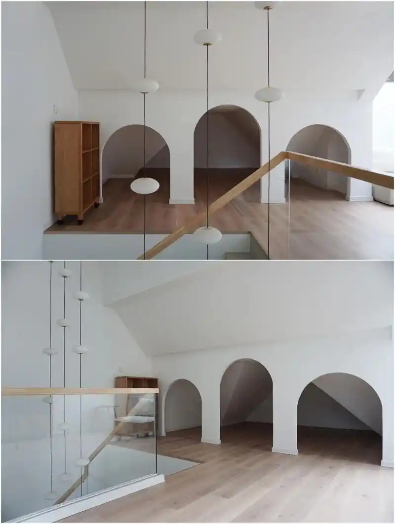 别墅阁楼 | 全家都爱的秘密基地.96斜顶,拱门,天窗, 白 - 抖音