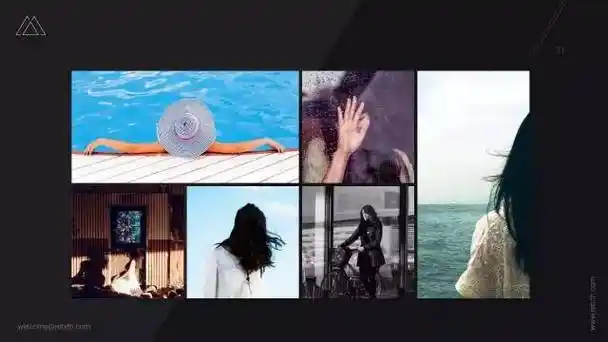 07七张图片七张图片排版,由于数量是基数,所以需要适当调整部分图片的