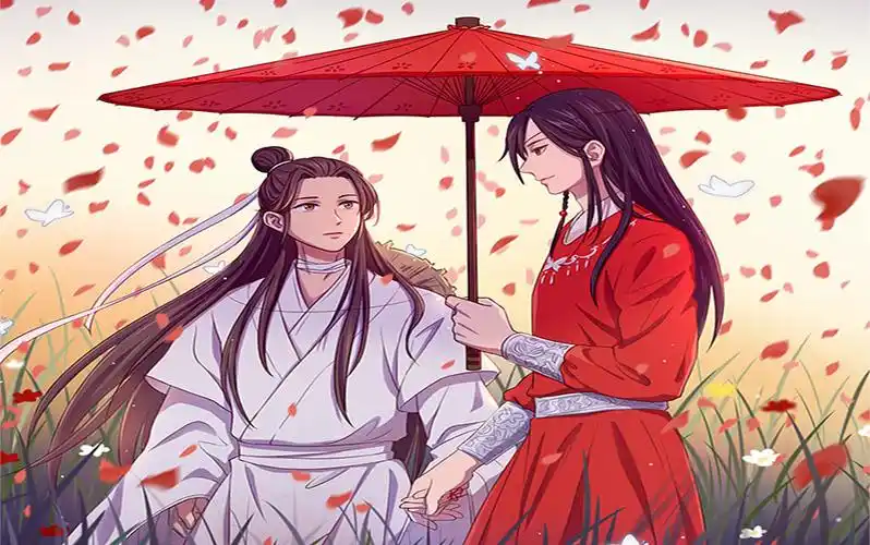 天官赐福 花怜大婚原画 【殿下 我永远是你最忠诚的信徒】