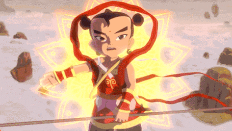 鸟酱的心情是非常激动的看到3d版小拿抓哪吒时说实话我们的英雄,小