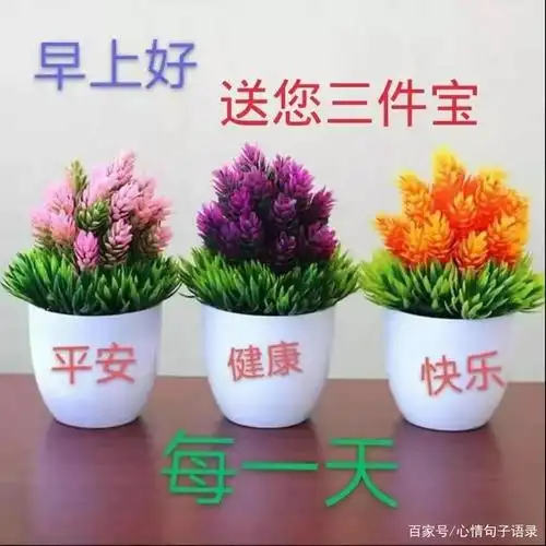 早安问候祝福图片带字温馨,感悟人生的早安语录