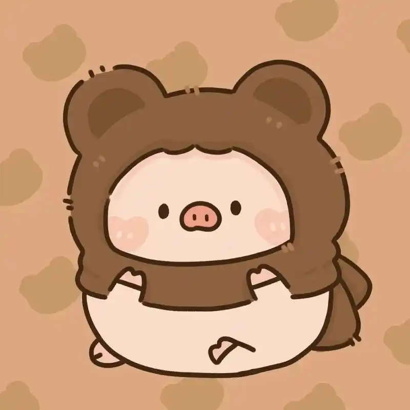 可爱的小猪头像