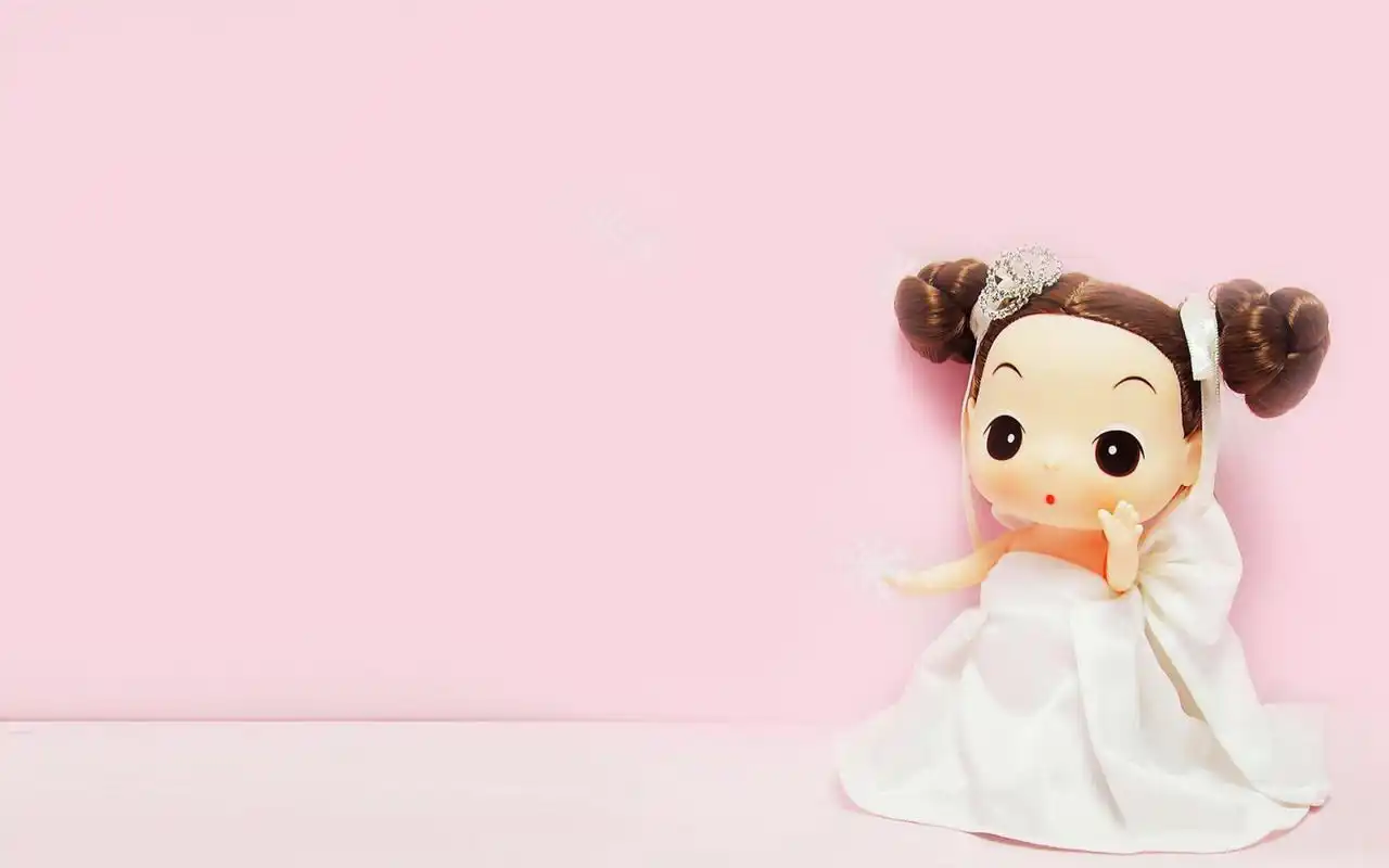 卡通可爱迷糊娃娃摄影高清电脑壁纸图片大全