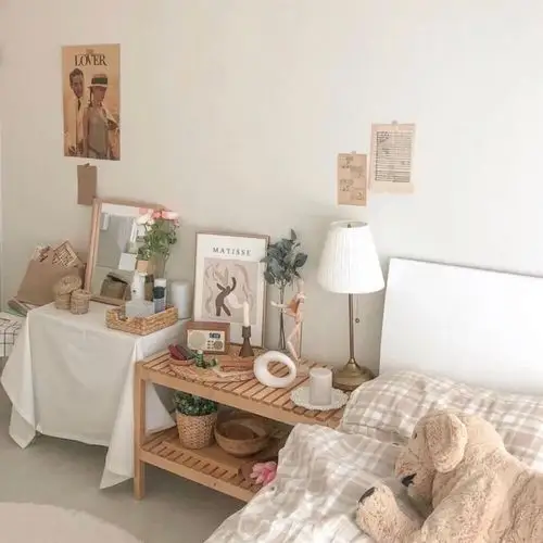 女孩卧室装修风格ins 室内设计/工作间设计/宜家家居/欧式复古/北欧风