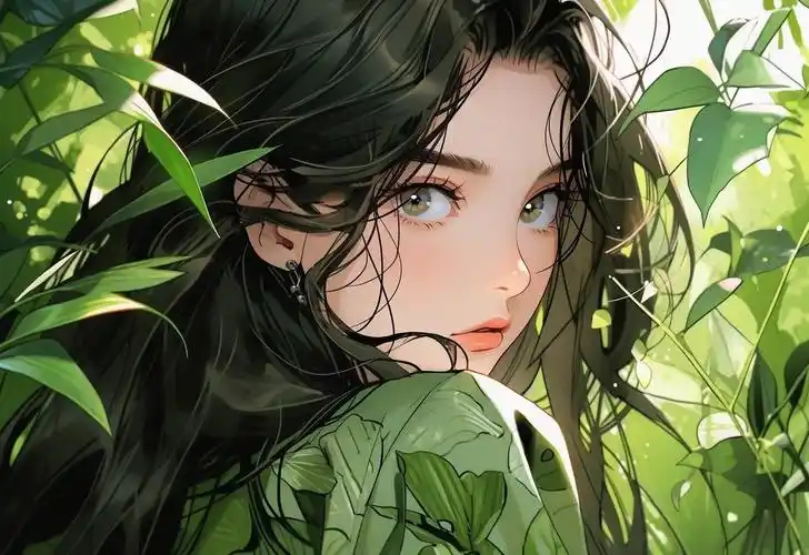 绿色小清新ipad壁纸|头像