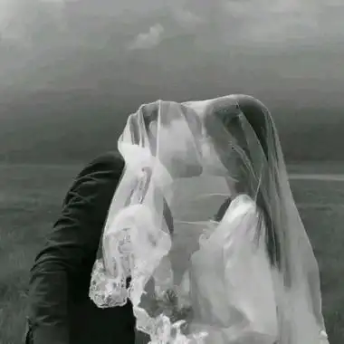 2020最新婚纱情头 高清唯美的2020情人节婚纱情侣头像双人图片