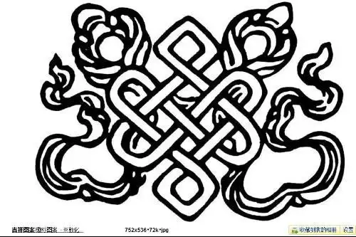 谁能找几张青花八吉祥纹