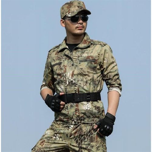 正品军训军装野战特种兵迷彩服套装作训服