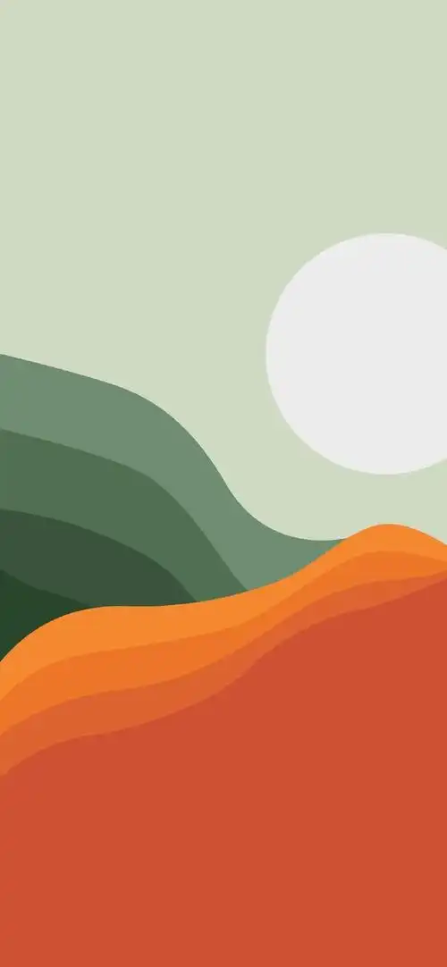 多彩壁纸669期|简约艺术风景插画壁纸 高清壁纸无水印