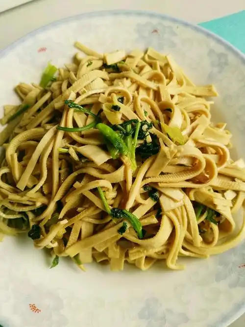 炒豆腐皮快手菜,下饭菜