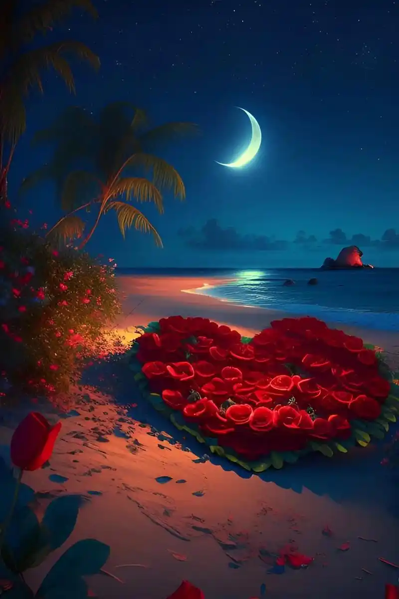 艾特浪漫的你去看浪漫的玫瑰花