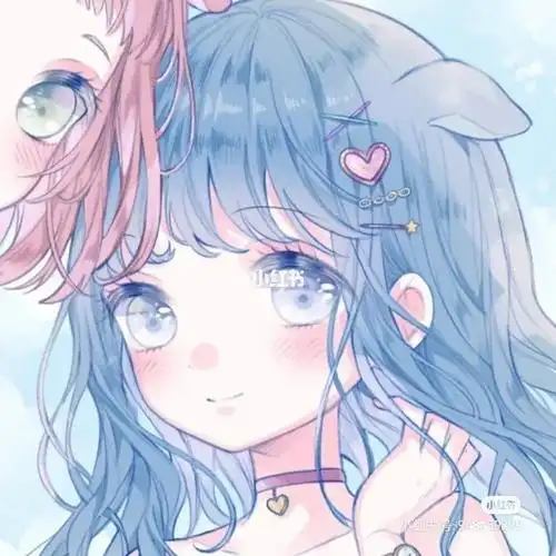 二次元闺蜜头像.