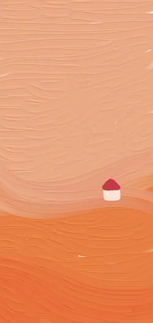 油画壁纸 - 插画 素材 ins 韩系 可爱 简约 手绘 动漫 锁屏 屏保 卡通