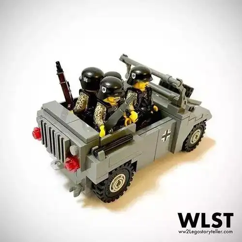 lego乐高moc作品欣赏wlst二战经典战车