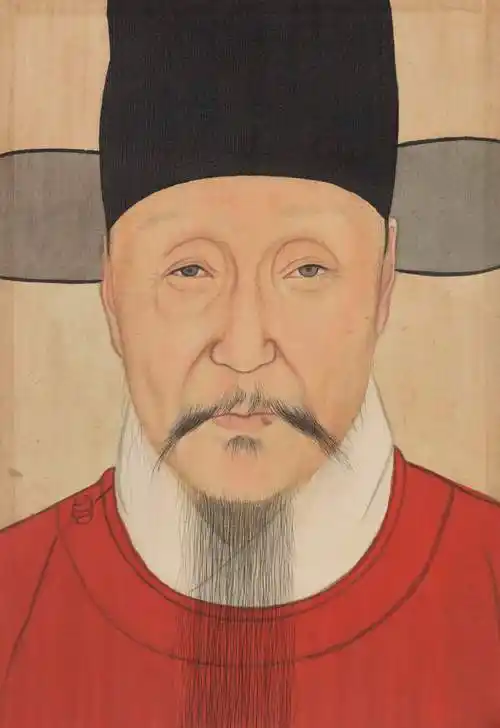 神如秋水十分净程澄明代人物肖像美国第四届面孔绘画赛获优胜奖