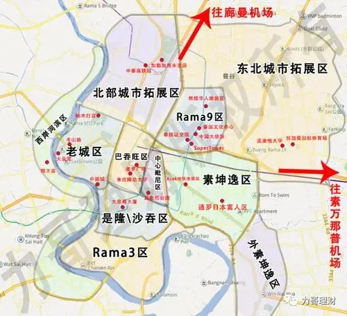 打开地图看看,湄南河在经过曼谷老城区一路向南后,又折向东打了个弯