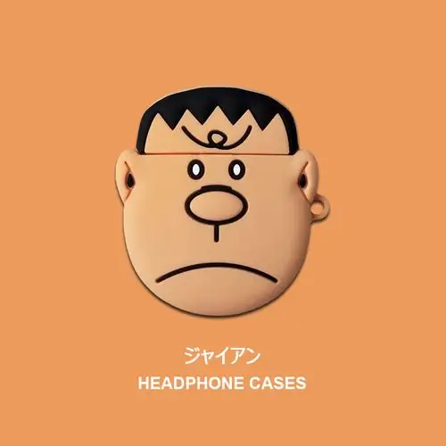 潮牌动漫胖虎airpods保护套pro3代硅胶软ins适用苹果无线耳机壳2