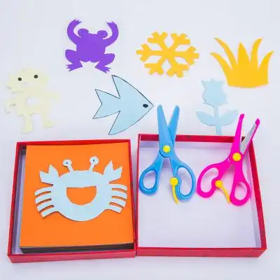 儿童剪纸手工120张彩纸套装幼儿园手工制作大全3-6-8岁折纸剪纸书