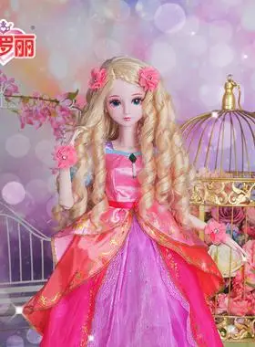 叶罗丽女孩仿真正品灵公主关节娃娃