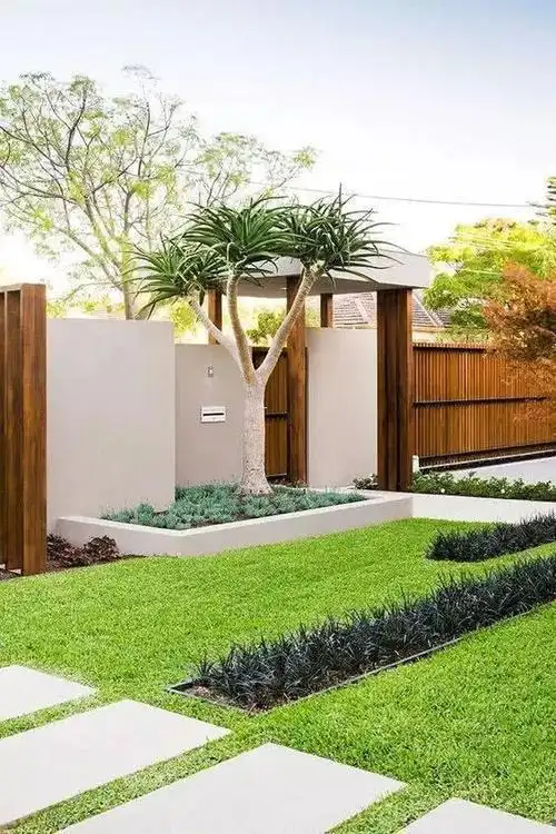 小院入口景观设计,精致的院子之美