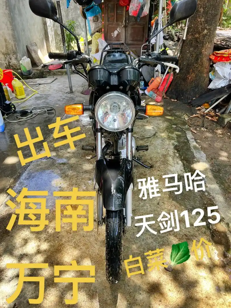 雅马哈 天剑 125.  以前卖1万多.现在白菜价  发动机 - 抖音