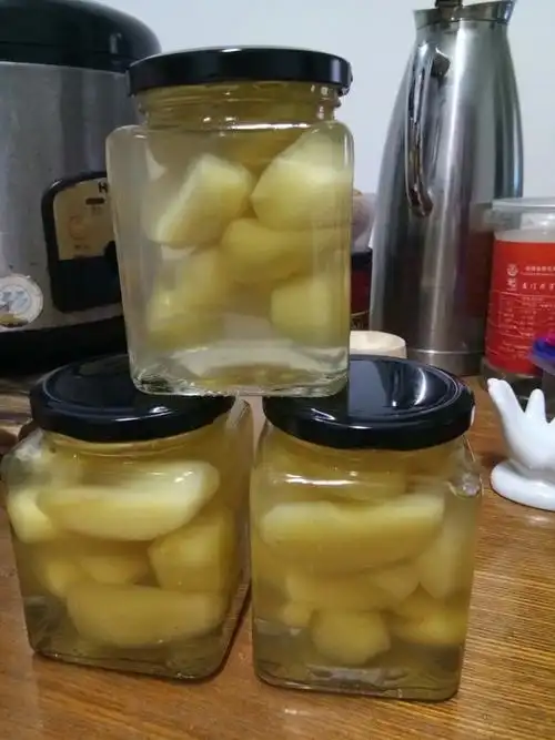 邻1做的苹果罐头