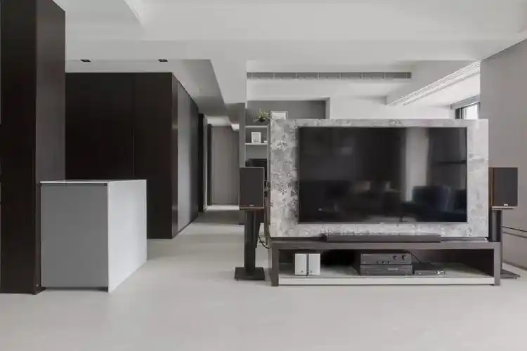 130平方简约黑白灰,低调的奢华,你值得拥有