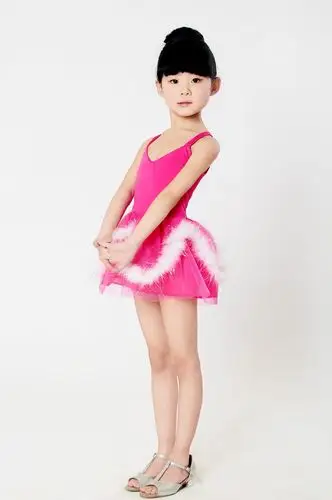 户外运动儿童拉丁舞蹈服装 女童演出服少儿拉丁舞裙练功服幼儿表演服