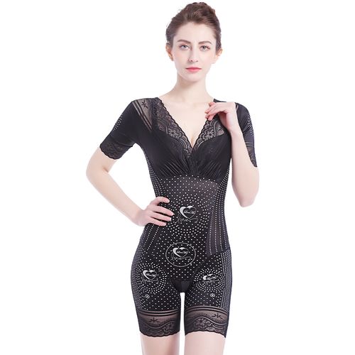 塑身衣女产后束腰收腹燃脂美体塑形收跨瘦小塑身连体衣