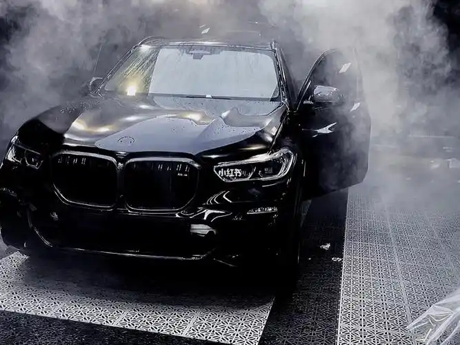 宝马x5黑武士打造起来