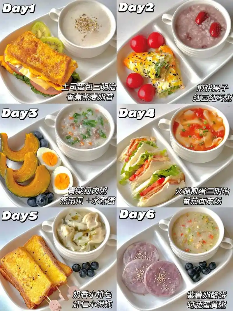 春季小朋友快手早餐73营养好吃78快手简单