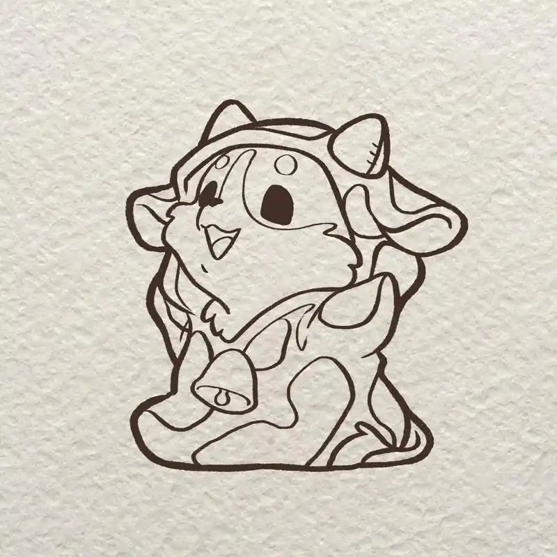 十二星座简笔画——【金牛座】 93谁是金牛座的小宝贝呢,快来认领