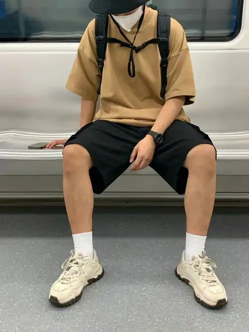 170男生地铁穿搭01cityboy重磅t恤推荐