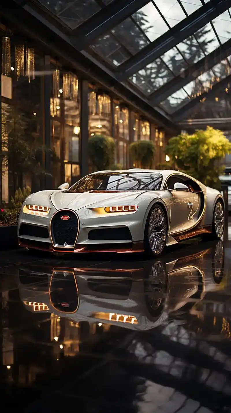 豪车高清壁纸 帅就完事了.布加迪chiron,极致奢华与无与 - 抖音