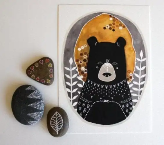 简单又好看的鹅卵石画鹅卵石拼花图案鹅卵石装饰画鹅卵石画画图片大全