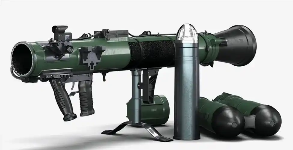 瑞典装备志卡尔古斯塔夫m4型无坐力炮