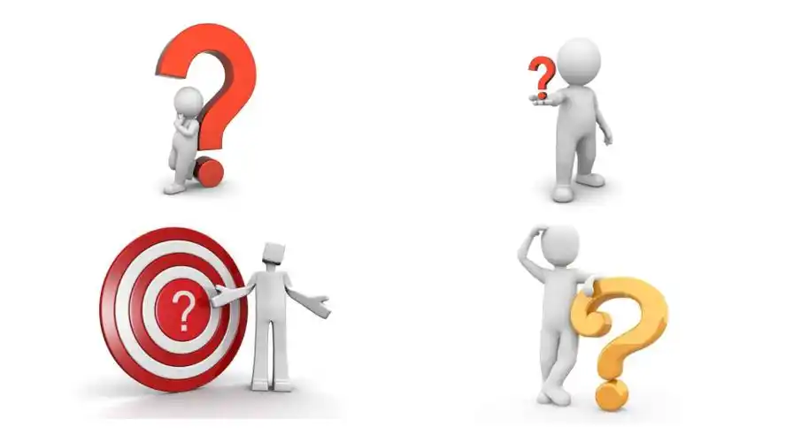 3d小问号问题疑问ppt图素材