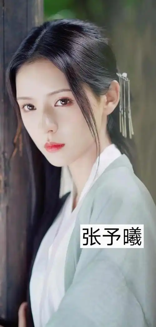 女明星古装剧中的中分发型谁比较好看