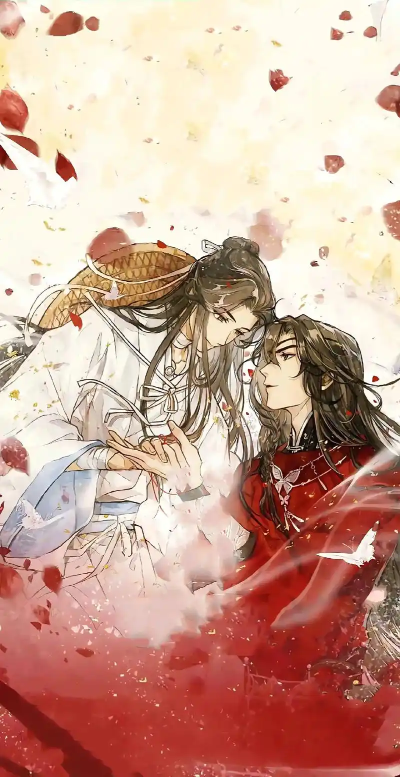 天官赐福 #花城谢怜 #花怜 "鬼界有一个习俗.若是一只鬼 - 抖音
