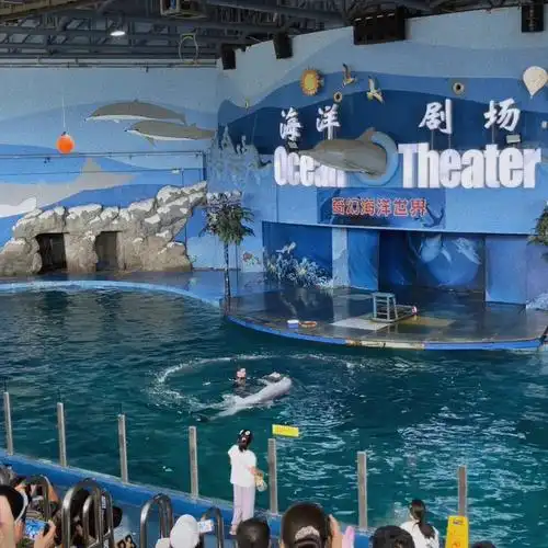 两个人一起去一趟海洋馆0469♀15趁着周末去了一趟苏州海洋馆