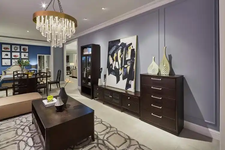 深圳仁豪家居 时尚美式轻奢家具 纽约时代 现代时尚美式沙发 美式时尚