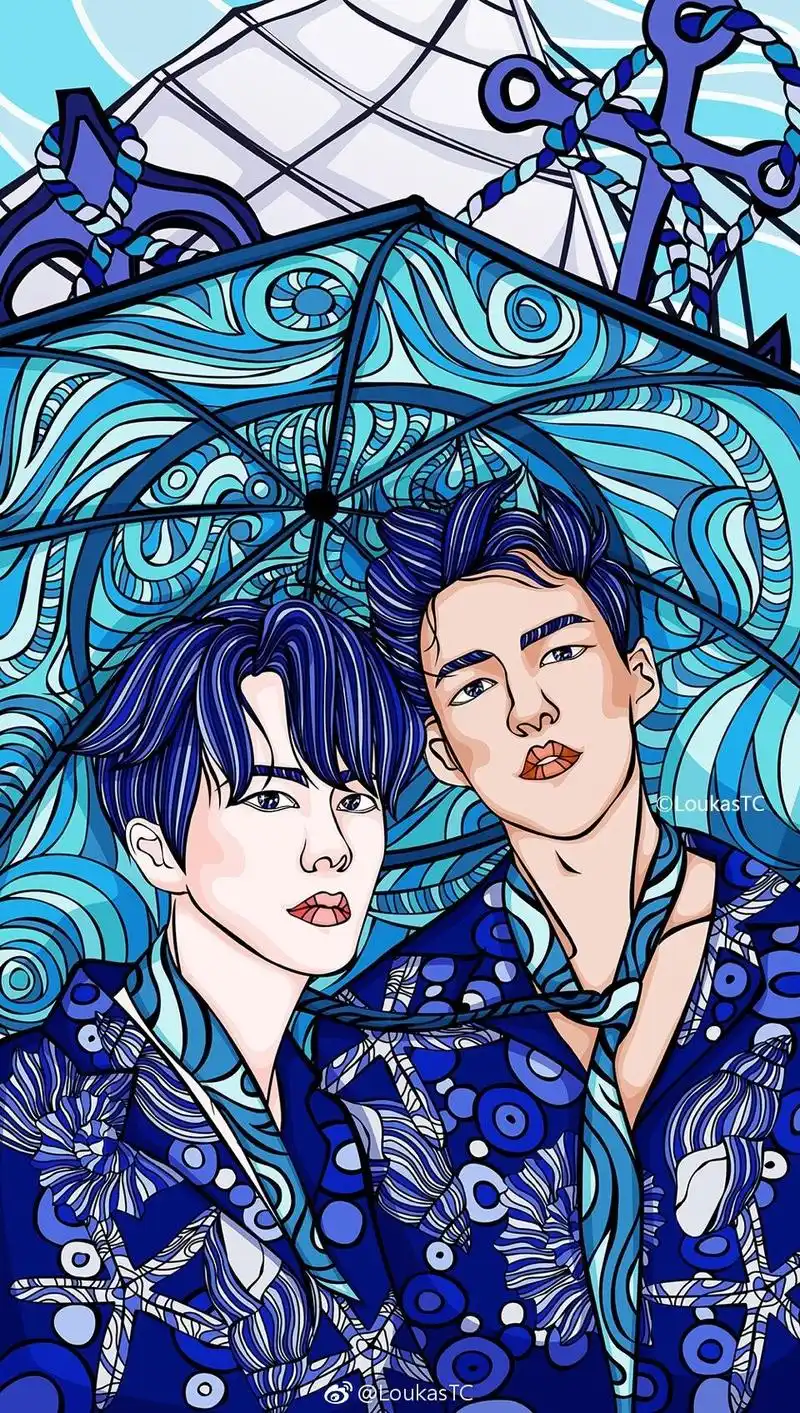 创意插画:一组个性独特的人物插画,配色完美,值得一看