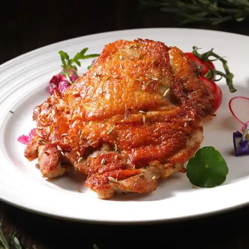 孜然香脆皮嫩鸡扒图片