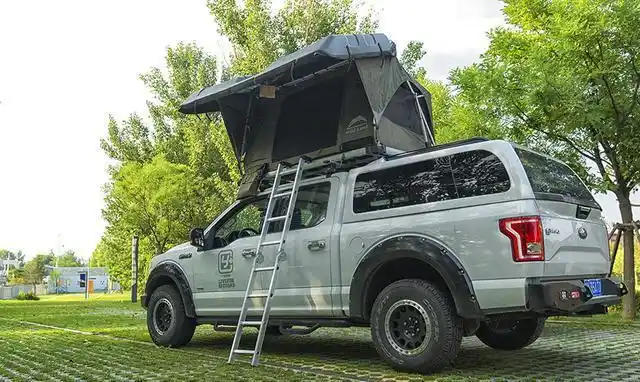 两辆福特f150就这样向无人区出发