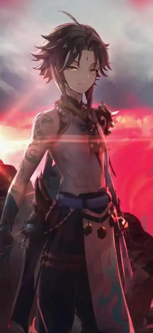 原神魈壁纸高清竖屏图片,魈高清手机壁纸1080p_上分宝