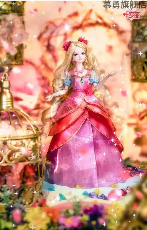 叶罗丽灵公主娃娃29cm夜萝莉人偶儿童女孩公主玩具生日礼物妙音罗丽2