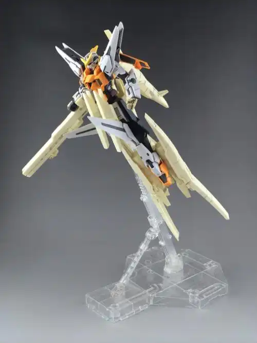预定modellegend hg 00 突风型主天使高达 翻件完成图