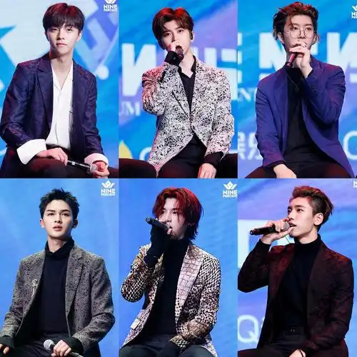 ninepercent出道以来 官方图片汇总〔0111微博之夜〕(什么时候能有张