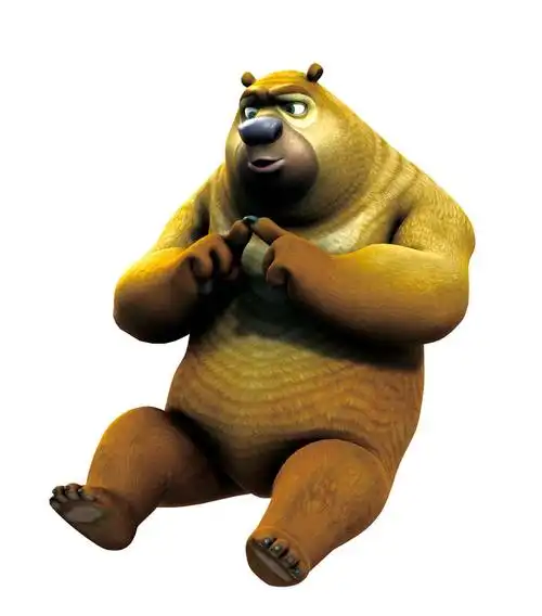 动画片熊出没人物和动物psd png免抠图-免费下载-百度网盘