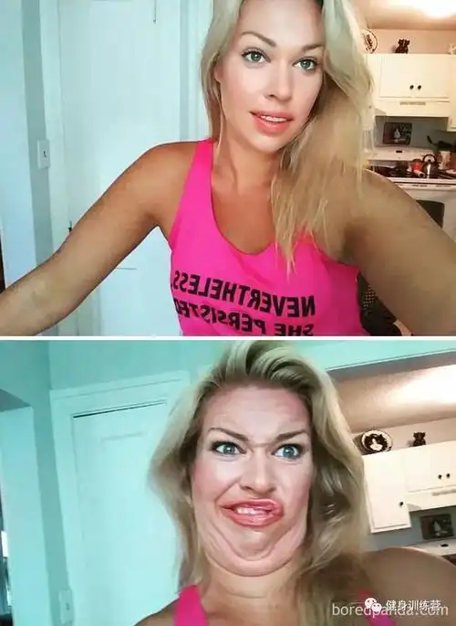 朋友圈自拍vs最丑自拍这一波美女为了丑出天际也是很拼了